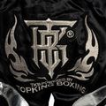 Tréningové šortky Top King Kickboxing čierna/strieborná 4
