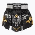 Tréningové šortky Top King Thai Boxing black/white/gold