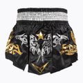 Tréningové šortky Top King Thai Boxing black/white/gold 2