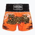 Tréningové šortky Top King Thai Boxing orange/black