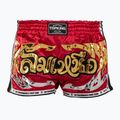 Tréningové šortky Top King Retro Muaythai maroon/gold