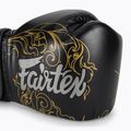 Boxerské rukavice Fairtex Glory Kickboxing Competition Training black/gold 5