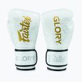 Boxerské rukavice Fairtex Glory Kickboxing Competition Training white