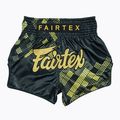 Tréningové šortky Fairtex Muay Thai S1931 Heart of Gold black/gold