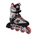 Dámske kolieskové korčule K2 Freedom Alu 80 W silver 30E0342