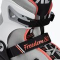 Dámske kolieskové korčule K2 Freedom Alu 80 W silver 30E0342 5