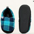 Nuvola Classic Scotland zimné papuče tyrkysová/modrá 15