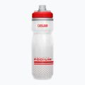 Cyklistická fľaša CamelBak Podium Chill 620 ml ohnivo červená/biela