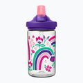 Cestovná fľaša dziecięca CamelBak Eddy+ 400 ml rainbow floral 2