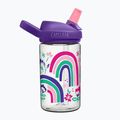 Cestovná fľaša dziecięca CamelBak Eddy+ 400 ml rainbow floral 3