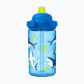Cestovná fľaša CamelBak Eddy+ Kids 400 ml shark and rays 4