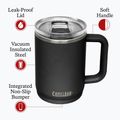 Termohrnček CamelBak Thrive Mug Insulated SST 470 ml black 6