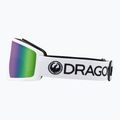 Lyžiarske okuliare DRAGON DX3 OTG white/lumalens green ion 3