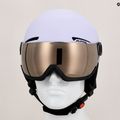 Alpina Arber Visor Q Lite lyžiarska prilba lilac matt 7
