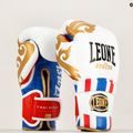 LEONE 1947 Thai Style boxerské rukavice biele GN114 14
