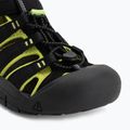 Detské sandále KEEN Newport H2 black/lime green 7