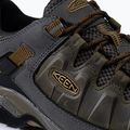 Pánske trekové topánky KEEN Targhee III Wp green-brown 1017784 8