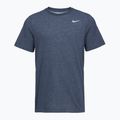 Pánske tričko Nike Dri-Fit smokey obsidian heather/matte silver
