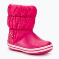 Crocs Winter Puff Detské snehové topánky candy pink