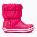 Crocs Winter Puff Detské snehové topánky candy pink 2