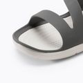 Šľapky  dámske Crocs Swiftwater Sandal W smoke/white 7