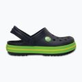 Crocs Crocband Clog Detské žabky navy/volt green 2