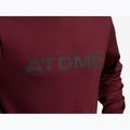 Pánska mikina Atomic Alps Sweater bordová 2