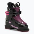Detské lyžiarske topánky Atomic Hawx Kids 1 black/violet/pink