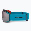Lyžiarske okuliare Atomic Redster HD teal blue/silver hd 4