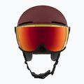 Lyžiarska prilba Atomic Savor Visor Stereo maroon/red stereo 2