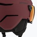 Lyžiarska prilba Atomic Savor Visor Stereo maroon/red stereo 8