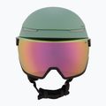 Lyžiarska prilba Atomic Revent GT Amid Visor HD pistachio/pink copper hd 2