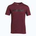 Pánske tričko Atomic Alps maroon 2