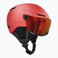 Detská lyžiarska prilba Atomic Revent Visor Jr red/red flash