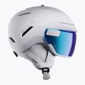 Lyžiarska prilba Atomic Savor GT Visor Stereo white heather/blue stereo