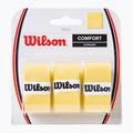 Obal na tenisovú raketu Wilson Pro Comfort Overgrip 3 ks žltý WRZ4014YE+