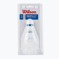 Wilson Dropshot Clamshel bedmintonové rakety 3 ks biele WRT6048WH+
