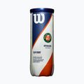 Wilson Roland Garros Clay Ct tenisové loptičky 3 ks žlté WRT125000 2