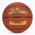 Basketbalová lopta Wilson Showcase Comp oranžová, veľkosť 7