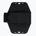 Bežecký úchyt na telefón Nike Lean Arm Band čierny/čierny/strieborný 3