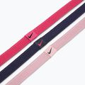 Elastické čelenky Nike 2.0 3 ks spark/gridiron/pink glazúra 2