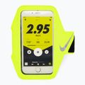 Bežecký úchyt na telefón Nike Lean Arm Band Plus volt/čierna/strieborná 2