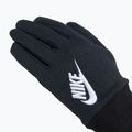 Dámske bežecké rukavice Nike Club Fleece black/white 4