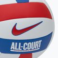 Volejbalová lopta Nike All Court Volleyball white/university red/game royal/university red veľ.  5 3