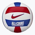 Volejbalová lopta Nike All Court Volleyball white/university red/game royal/university red veľ.  5 4