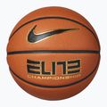 Basketbalová lopta  Nike Elite Championship 8P 2.0 Deflated amber court/black/metallic gold/black veľ.  6 4