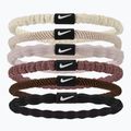 Gumičky do vlasov Nike Flex Hair Tie 6 ks sail/lt orewood brn/white