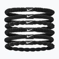 Gumičky do vlasov Nike Flex Hair Tie 6 szt. black/black/white