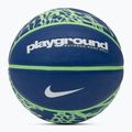 Basketbalová lopta Nike Everyday Playground 8P Graphic Deflated deep royal blue/vapor green/white veľ.  4
