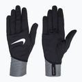 Pánske bežecké rukavice Nike Pacer Midweight RG black/smoke grey/silver